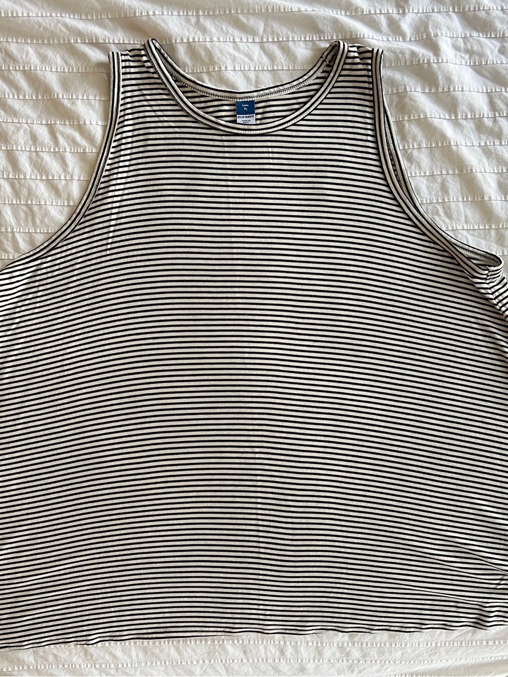 Old Navy Women’s Tank Top Bundle - Olive, Tan Stripe, White, Cream - Picture 2 of 10